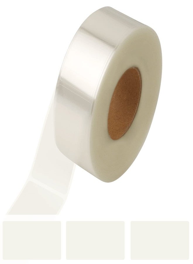 Prudiut 500 PCS Label Protectors, Clear Label Protectors Waterproof Clear Labels for Protecting Barcodes, Books, Numbers, Clothes Food Labels in Laboratory, Library, Office, Supermarket (4.05×2.04inch) - Image 1